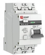 Автомат. выключатель дифференц. EKF АД-32 100мА 230В С 4.5кА