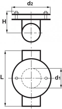 Ревизия круглая крышка S-KML SMART