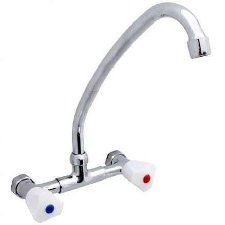 Смеситель для мойки двуручный ЦС 293 р/затвор ЦС (Подольск)