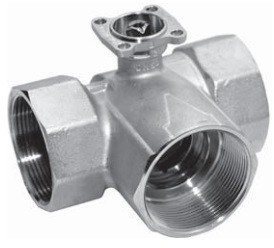 Перекидной шаровый кран BELIMO R3040-BL3 трехходовой резьба