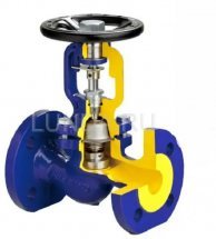 Вентиль запорный с сильфонным уплотнением, фигура 234A, Zetkama Ду 150 Ру 16