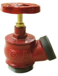 Клапан пожарный чугунный КПЧ с датчиком положения угловой 125гр Апогей