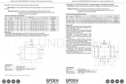 Шаровой стальной кран для газа сварка/сварка, c редуктором, Broen Ballomax Ду 250 КШГ 71.102.250.Р