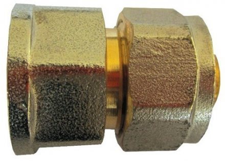 Муфта МП латунь никель Faro ВР STC