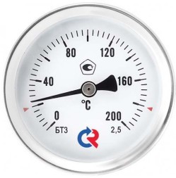 Термометр осевой общетехнический РОСМА БТ-31.211