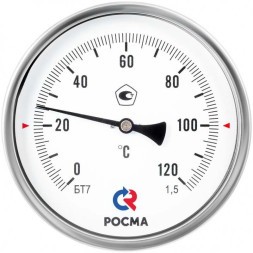 Термометр осевой общетехнический РОСМА БТ-71.211