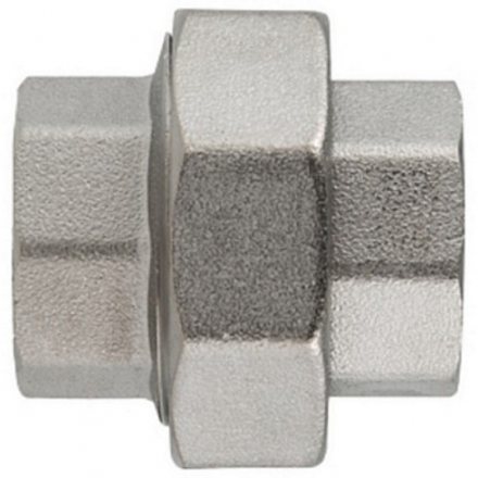 Соединитель латунь американка никель ВР Faro STC