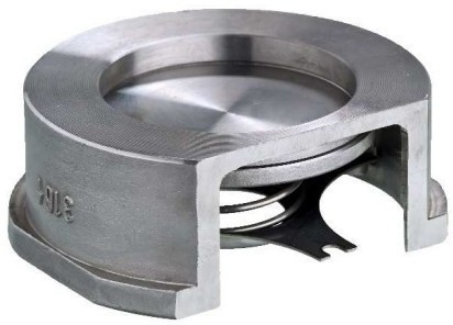 Клапан обратный ZETKAMA 275I Ду100 Ру40 Корпус - нерж., диск - нерж. сталь, Tmax=300°C