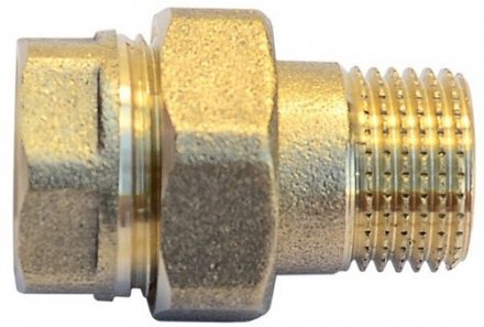 Соединитель латунь американка ВР/НР Faro STC