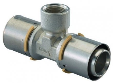 Тройник МП латунь MLC ВР Uponor