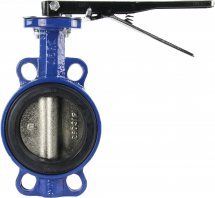 Затвор поворотный ABRA BUV-VF826D Ду65 Ру16 EPDM с рукояткой