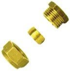 Заглушка латунь д/мед труб STC