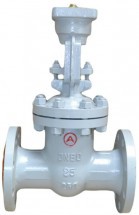 Задвижка клиновая САЗ 30с964нж Ду350 Ру25 фланцевая, корпус - сталь, уплотнение металл/металл, с выдвижным штоком под привод