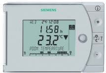 Комнатный термостат с расписанием на будни/выходные с приёмн.сигнала времени, Siemens