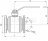 Шаровой стальной кран для газа фланец/фланец полнопроходной, с рукояткой серия 70.113, Broen Ballomax Ду 50 КШГ 70.113.050.А