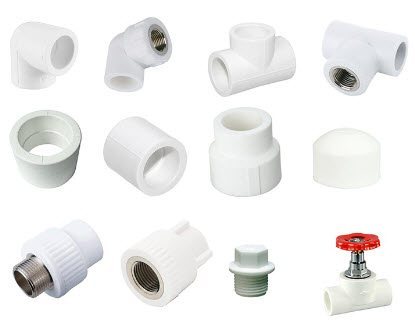 Муфта PP-R комбинированн белый