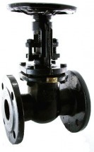 Задвижка чугунная фланцевая Ci 30ч6бр Ду100 Ру10