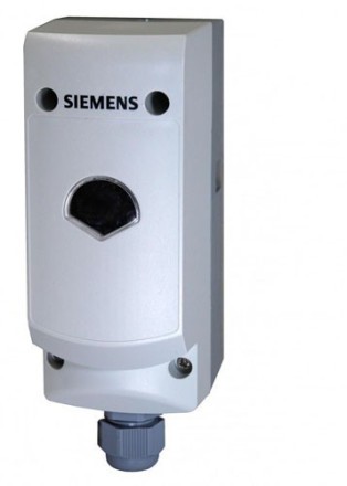 Термостат защиты от замерзания 5...65°C, капиллярная трубка 1600 мм, Siemens RAK-TW.5000S-H