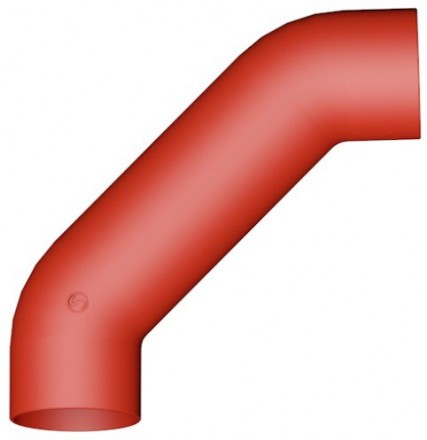 Длинный отвод 88° S-SML SMART с успокоительным участком L=250 мм