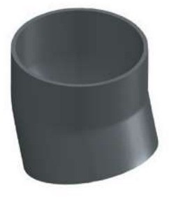 Короткий отвод 15° MLB Duker