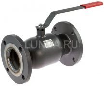 Шаровой стальной кран RJIP Standard FF фланцевый, с рукояткой, стандартнопроходной, Ридан Ду 50 Ру 16 065N9625R