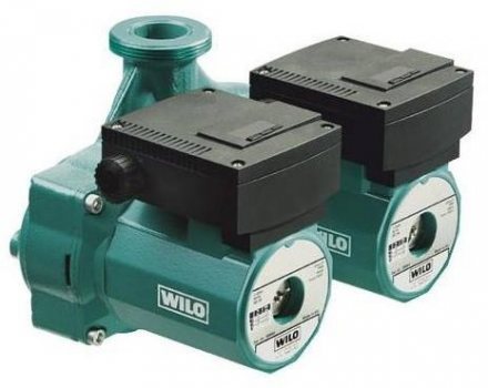 Насос циркуляционный сдвоенный с мокрым ротором TOP-SD резьба Wilo