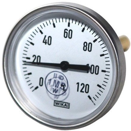 Термометр биметаллический осевой Wika