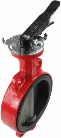 Затвор поворотный ABRA BUV-VF866D200H Ду200 Ру10/16 EPDM с рукояткой