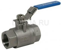 Шаровой стальной кран ВР-ВР полнопроходной, с рукояткой Danfoss SOCLA X2777 Ду 8 Ру 63 149B12516